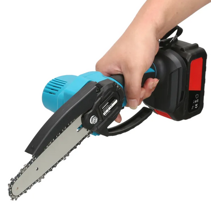 Motosierra Portátil Profesional 48V + 2 Baterías + Accesorios de Regalo