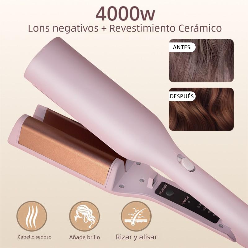 Rizador de Cabello Profesional para Ondas Naturales y Definidas