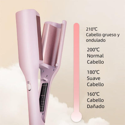Rizador de Cabello Profesional para Ondas Naturales y Definidas